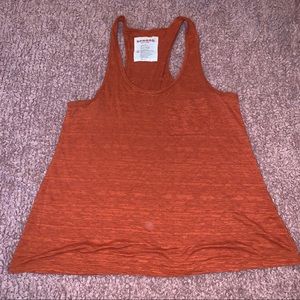 Burnt orange tank